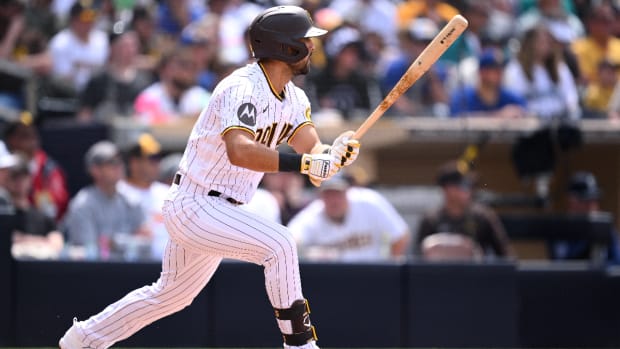 Former San Diego Padres first baseman Alfonso Rivas